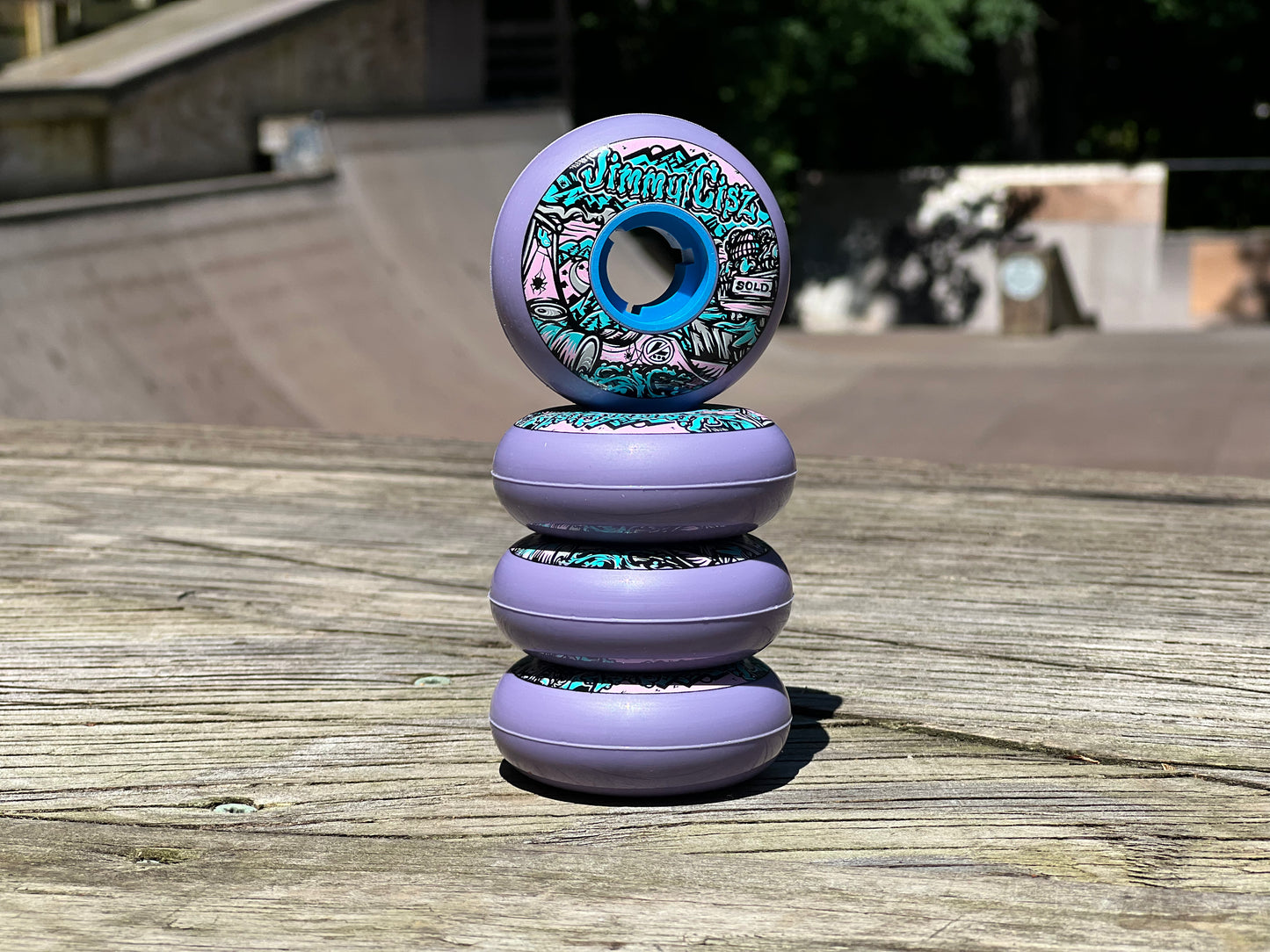 60mm 90a Sic Urethane Jimmy Cisz Pro Wheel