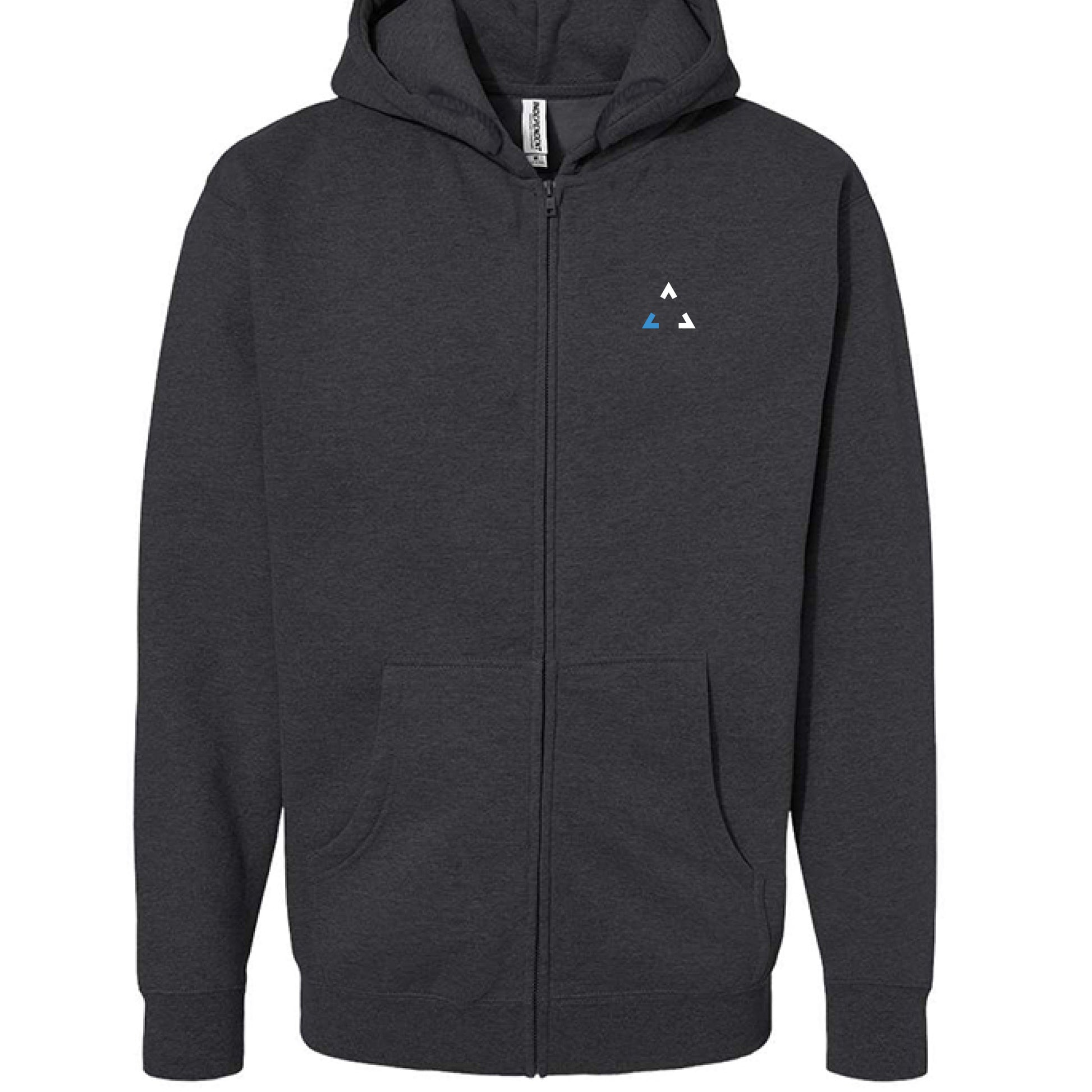 Charcoal Heather - FRONT