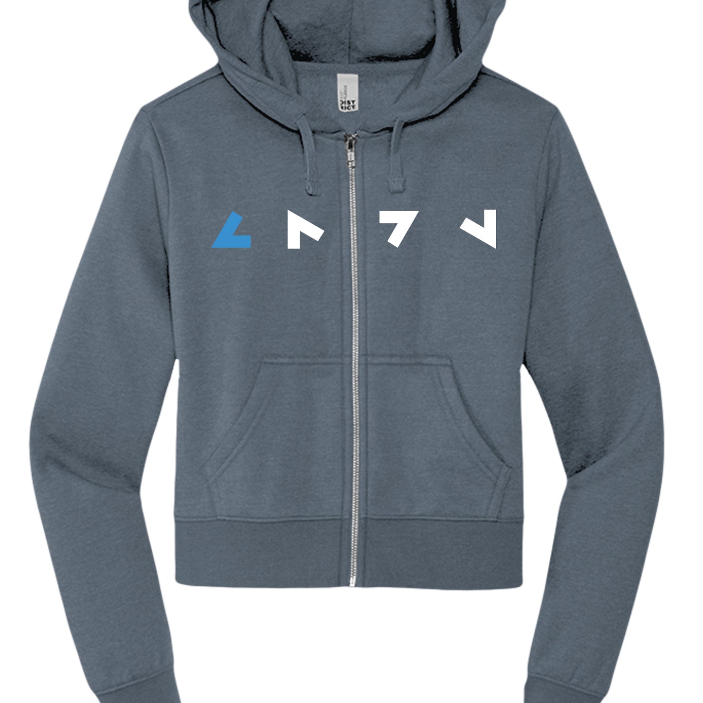 Flint Blue Heather - DT6103 - FRONT